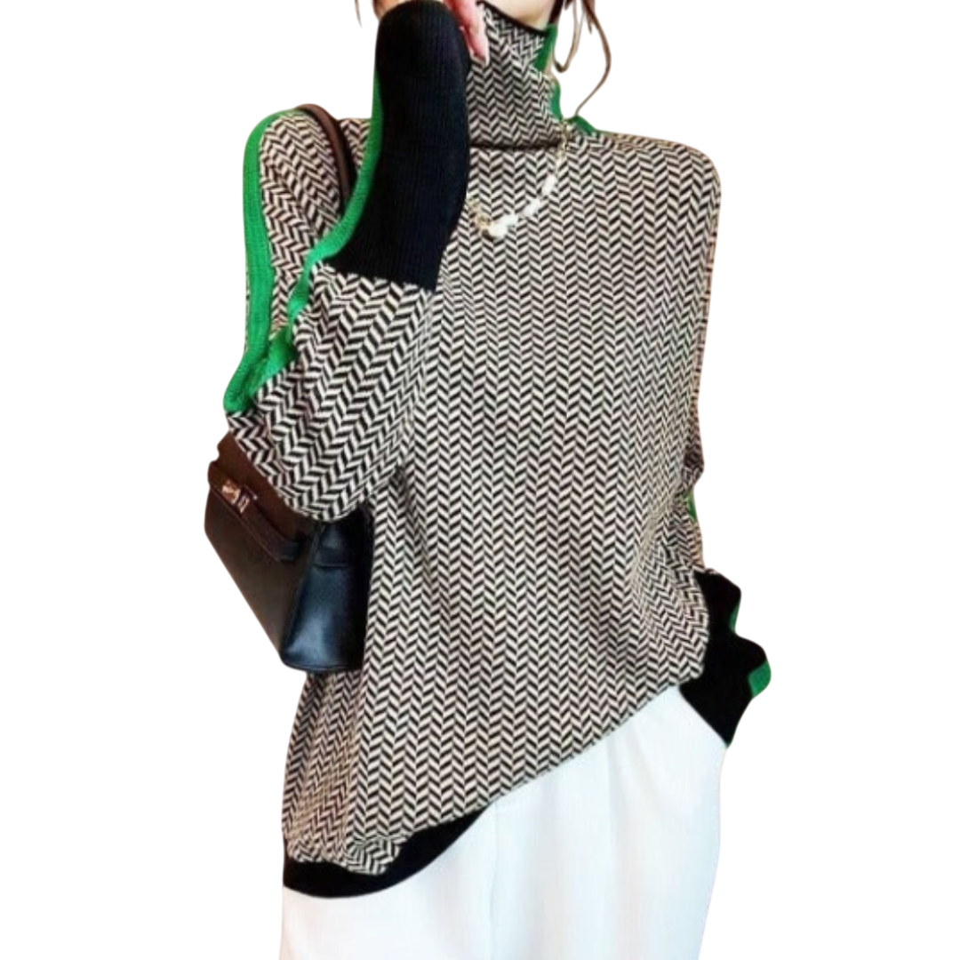 Mary – Chic Turtleneck Jumper