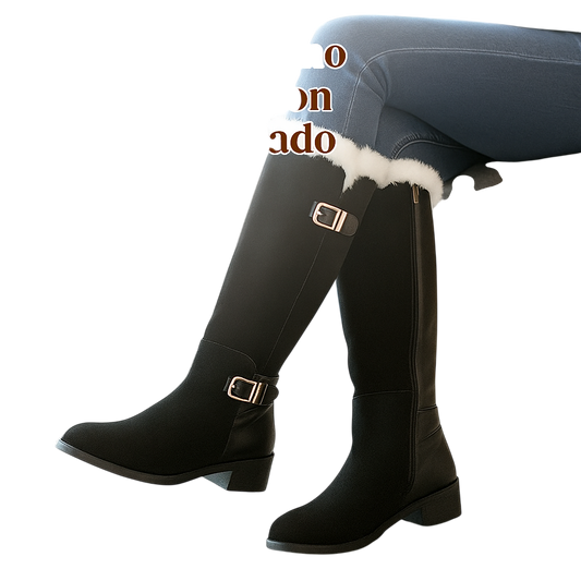 Ainhoa – High Winter Boots with Warm Lining