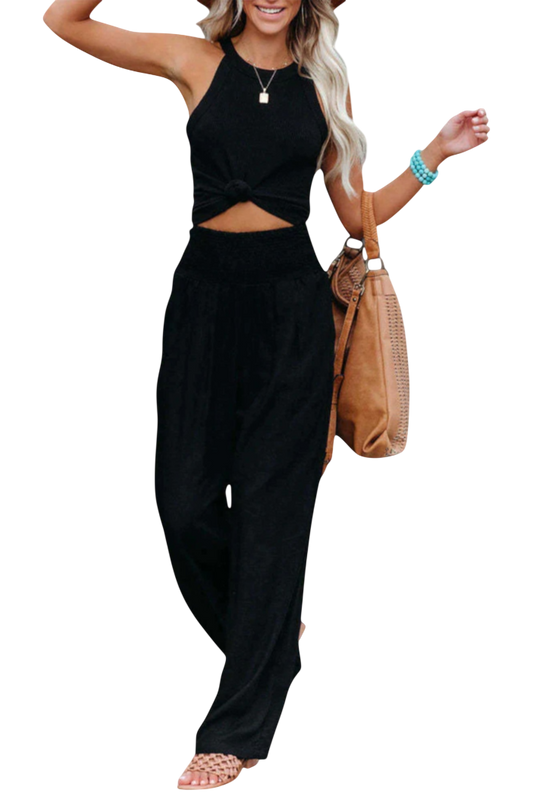 Lexia | Fluid Cotton-Linen Pants
