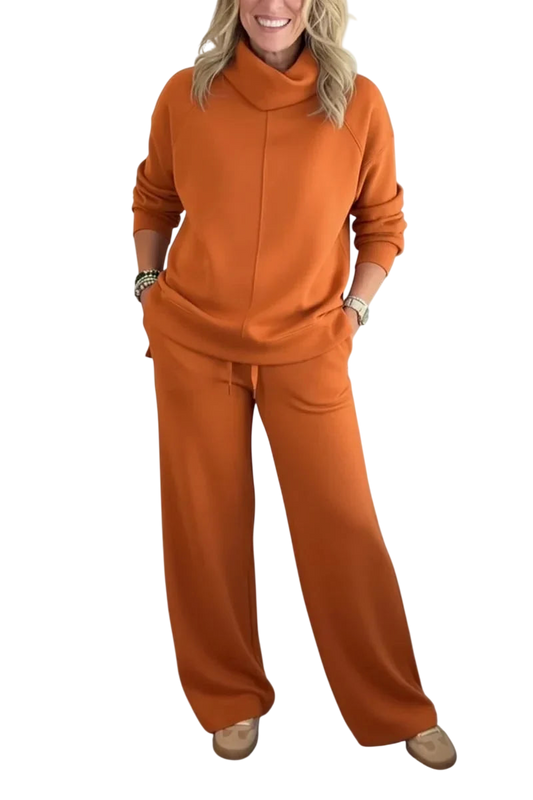 Farah Comfortable Set | Coordinated Top and Pants