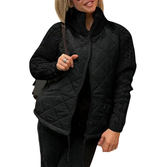 Adela – Quilted Patchwork Jacket