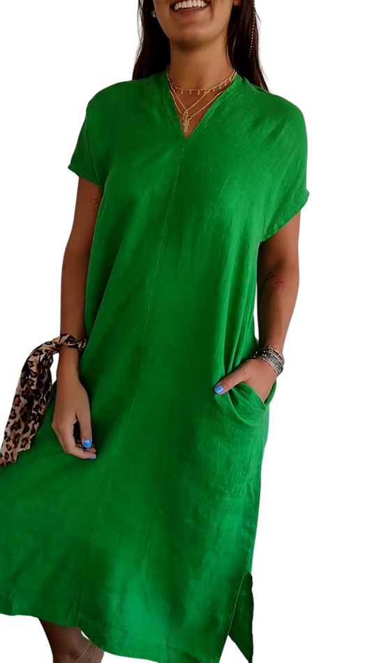 Greece – Tummy Flattering Dress