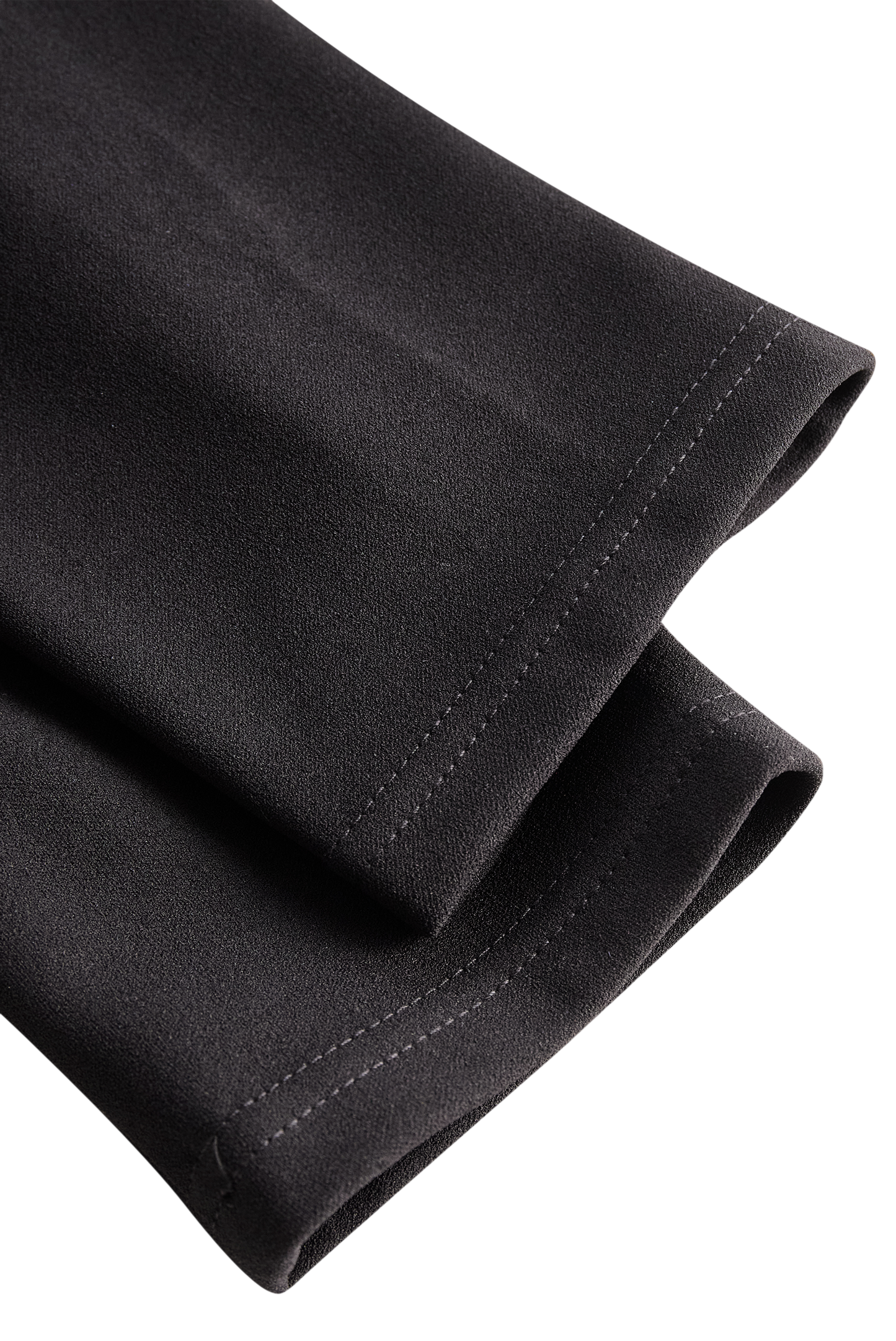 Camille | Black Belted Sheath Dress