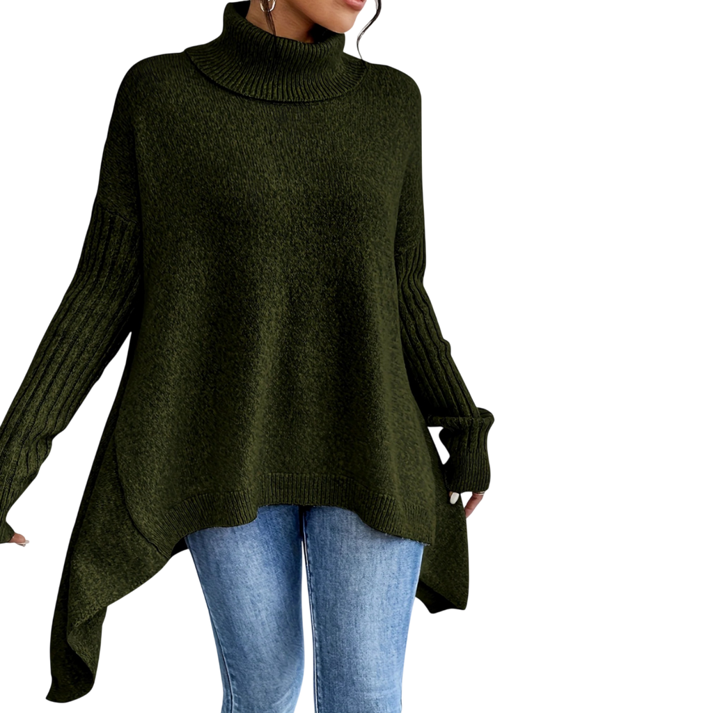 LORENA – PULL COL ROULÉ DOUILLET
