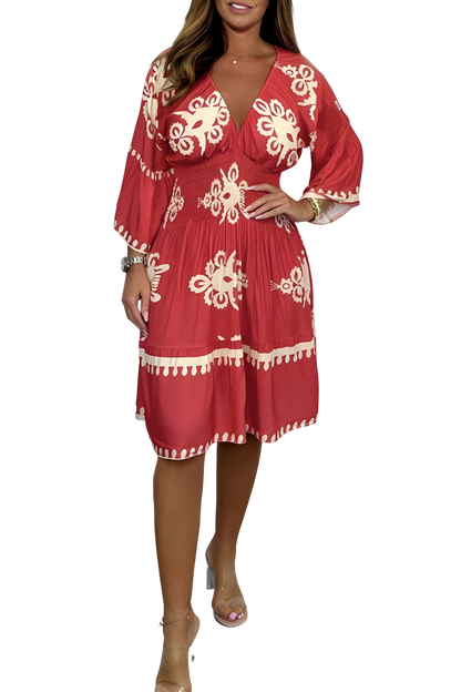 Mila - Flattering Knee Length Dress