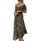 Evelyn – Robe élégante à encolure en V