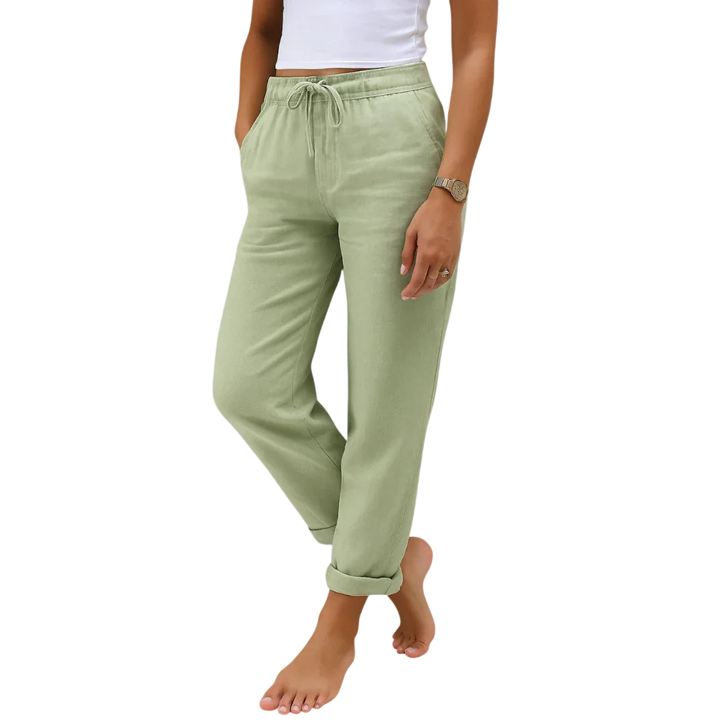 Elora | Premium Breathable Linen Pants
