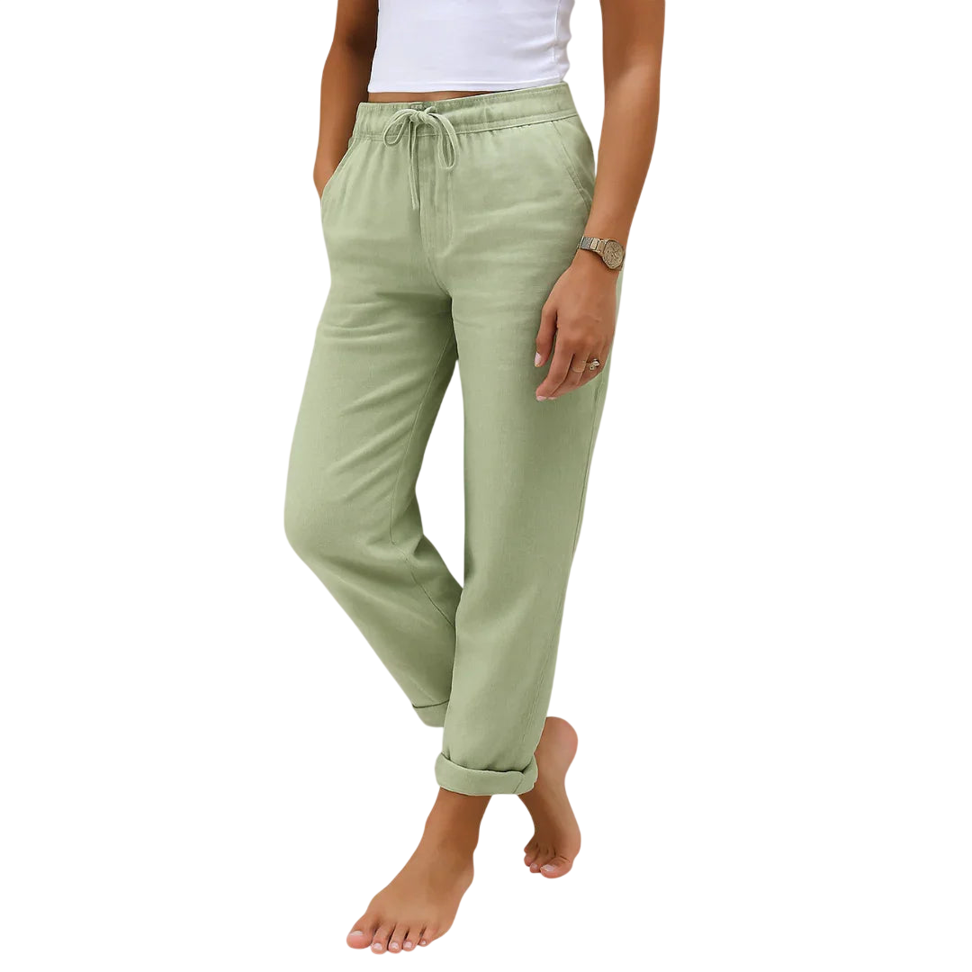 Elora | Premium Breathable Linen Pants