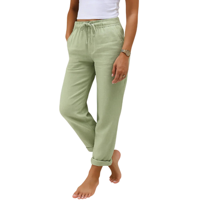 Elora | Premium Breathable Linen Pants