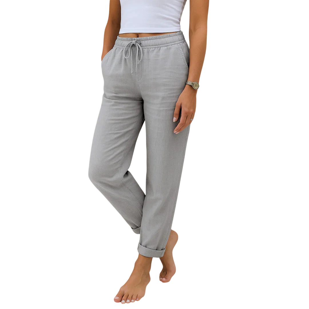 Elora | Premium Breathable Linen Pants