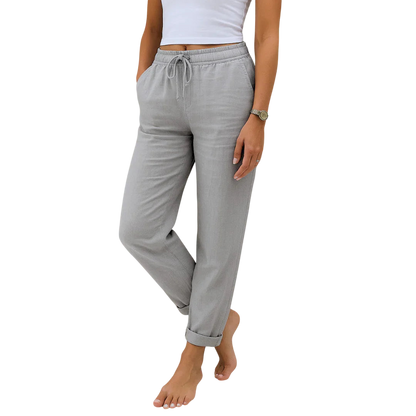 Elora | Premium Breathable Linen Pants