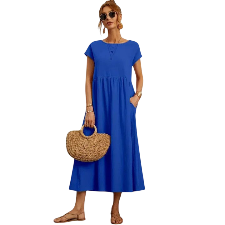 Susan - Robe midi confortable