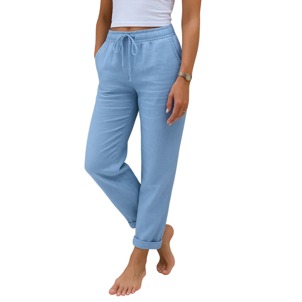 Elora | Premium Breathable Linen Pants