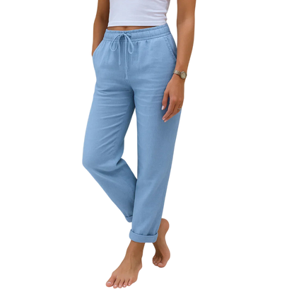 Elora | Premium Breathable Linen Pants
