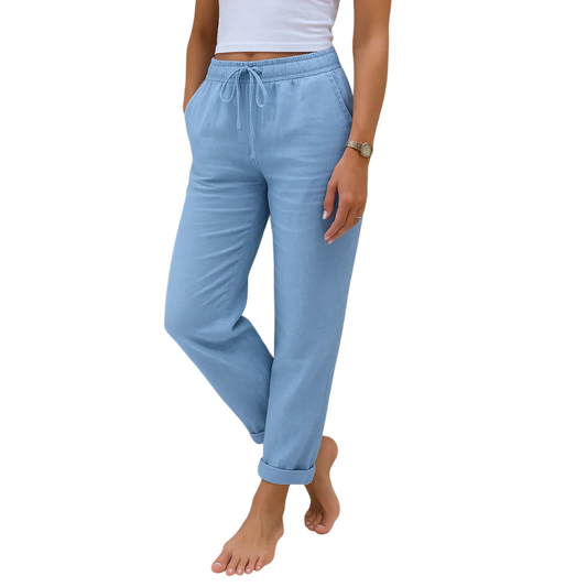 Elora | Premium Breathable Linen Pants