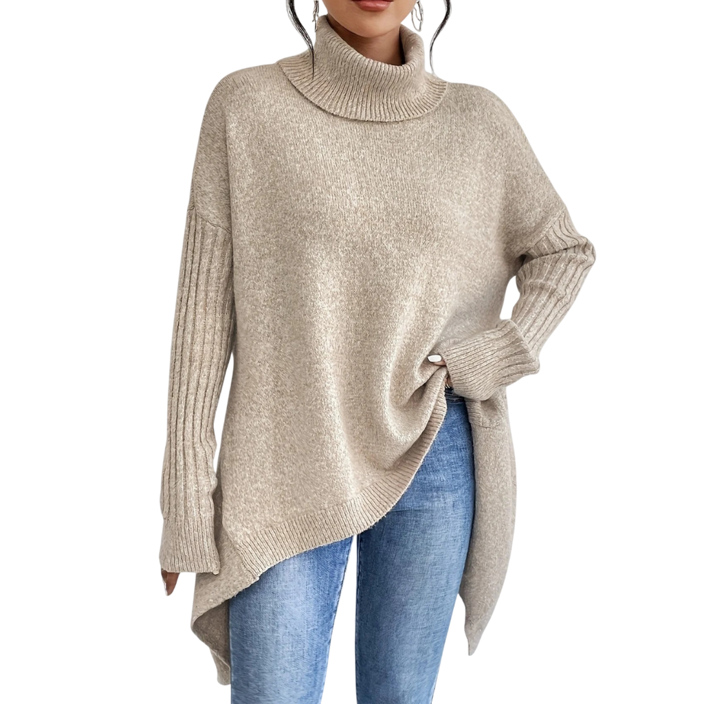 LORENA – PULL COL ROULÉ DOUILLET