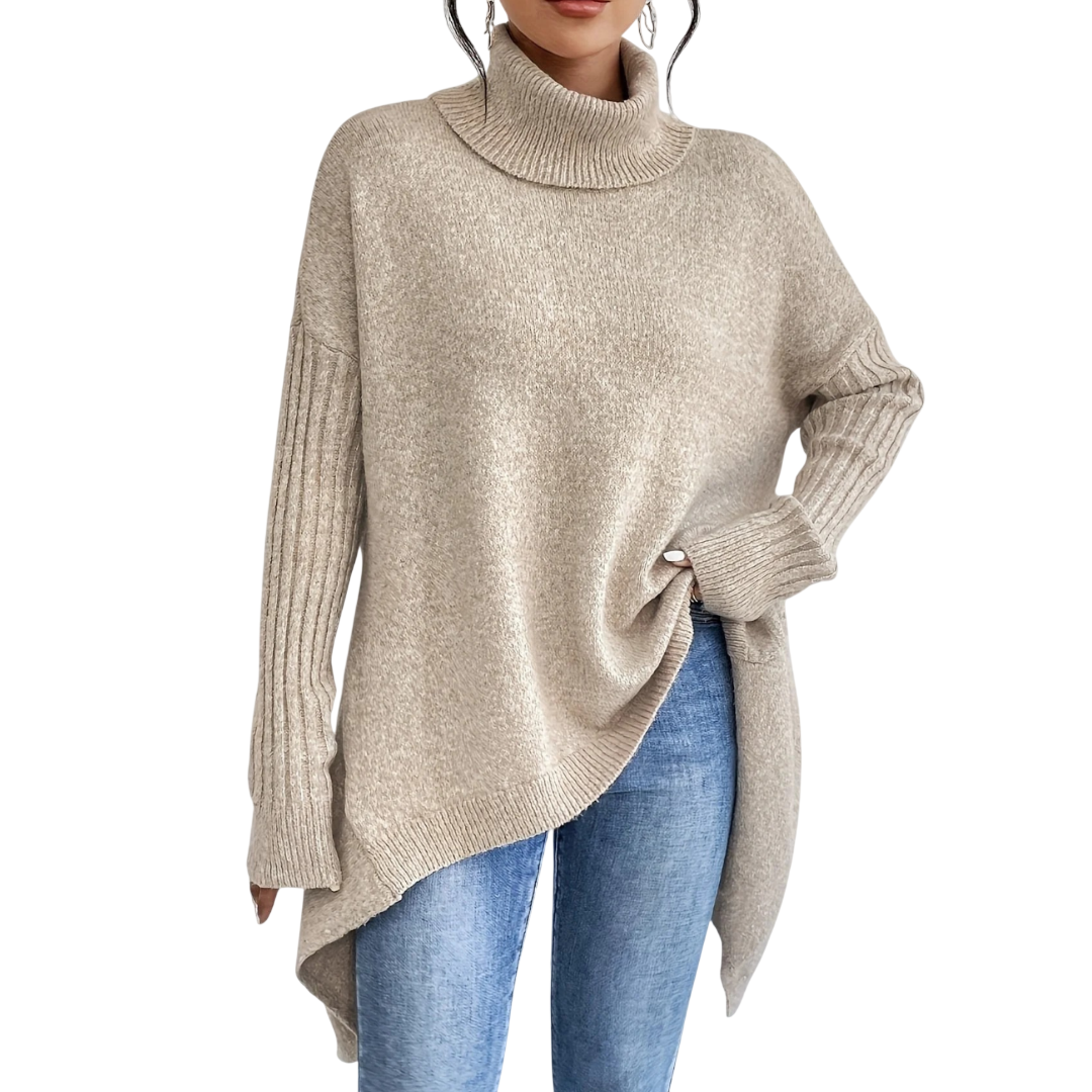 LORENA – PULL COL ROULÉ DOUILLET