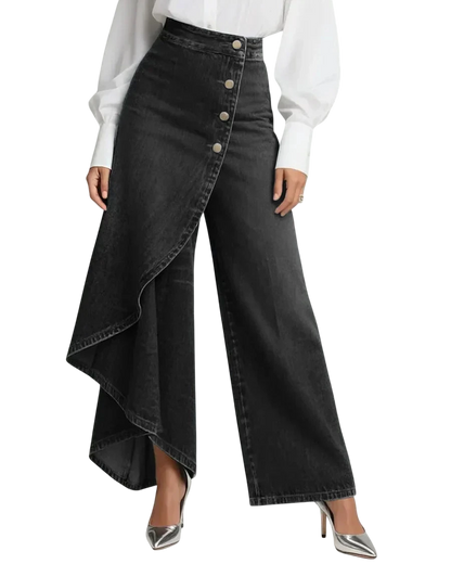 Carla™ | Crossover Denim Pants