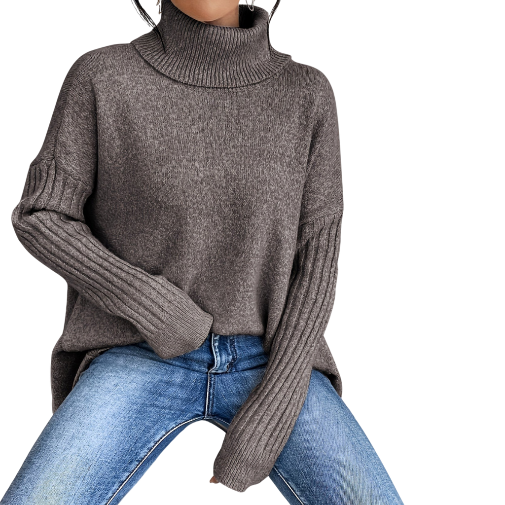 LORENA – PULL COL ROULÉ DOUILLET