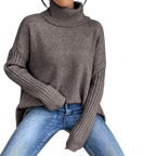 LORENA – PULL COL ROULÉ DOUILLET