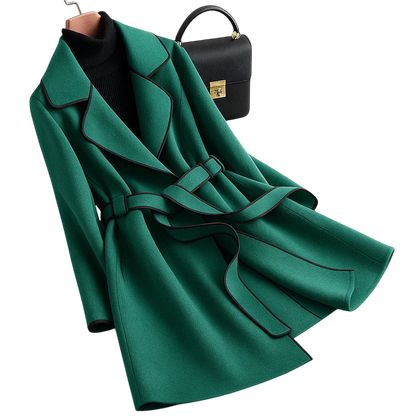 Marla – Elegant Jacket With Contrasting Trims