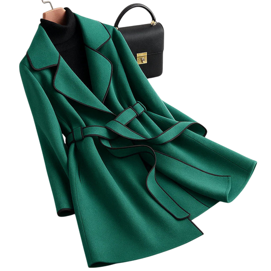 Marla – Elegant Jacket With Contrasting Trims