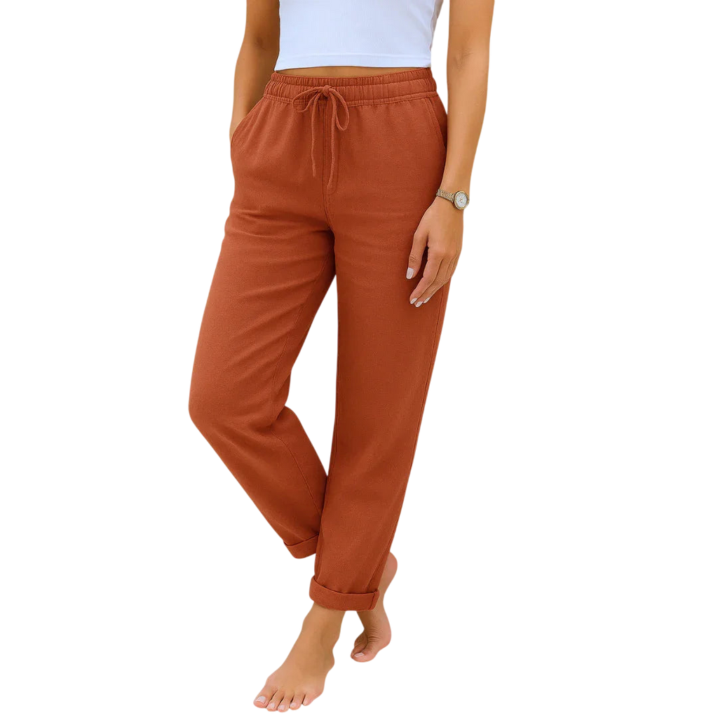 Elora | Premium Breathable Linen Pants
