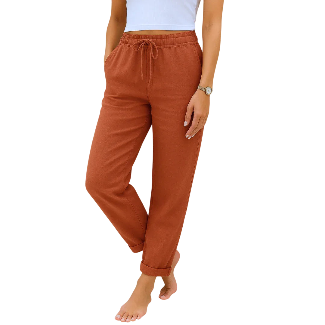 Elora | Premium Breathable Linen Pants