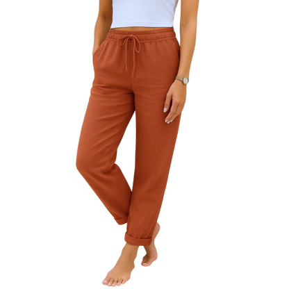 Elora | Premium Breathable Linen Pants