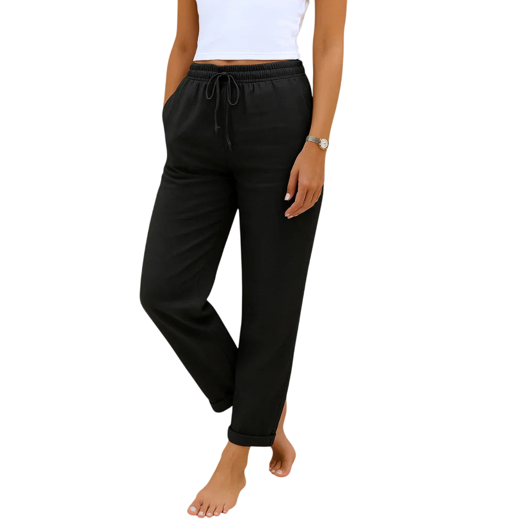 Elora | Premium Breathable Linen Pants