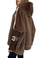 Lona - Veste d'hiver confortable avec capuche