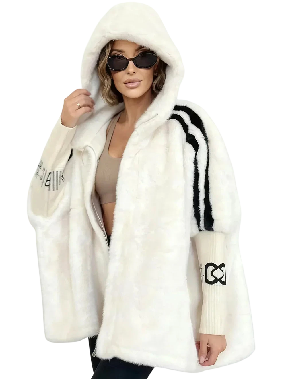 Lona - Veste d'hiver confortable avec capuche
