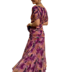 Evelyn – Robe élégante à encolure en V