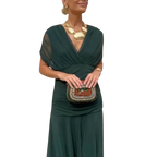 Evelyn – Robe élégante à encolure en V