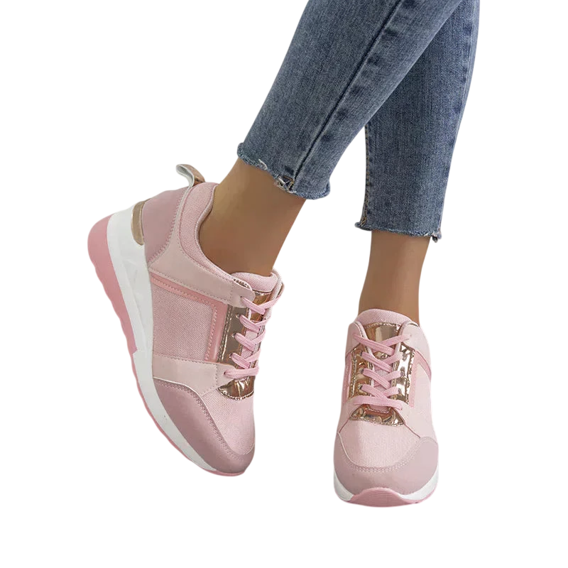 Lauren™ | Baskets Orthopédiques Confortables à Talon Haut