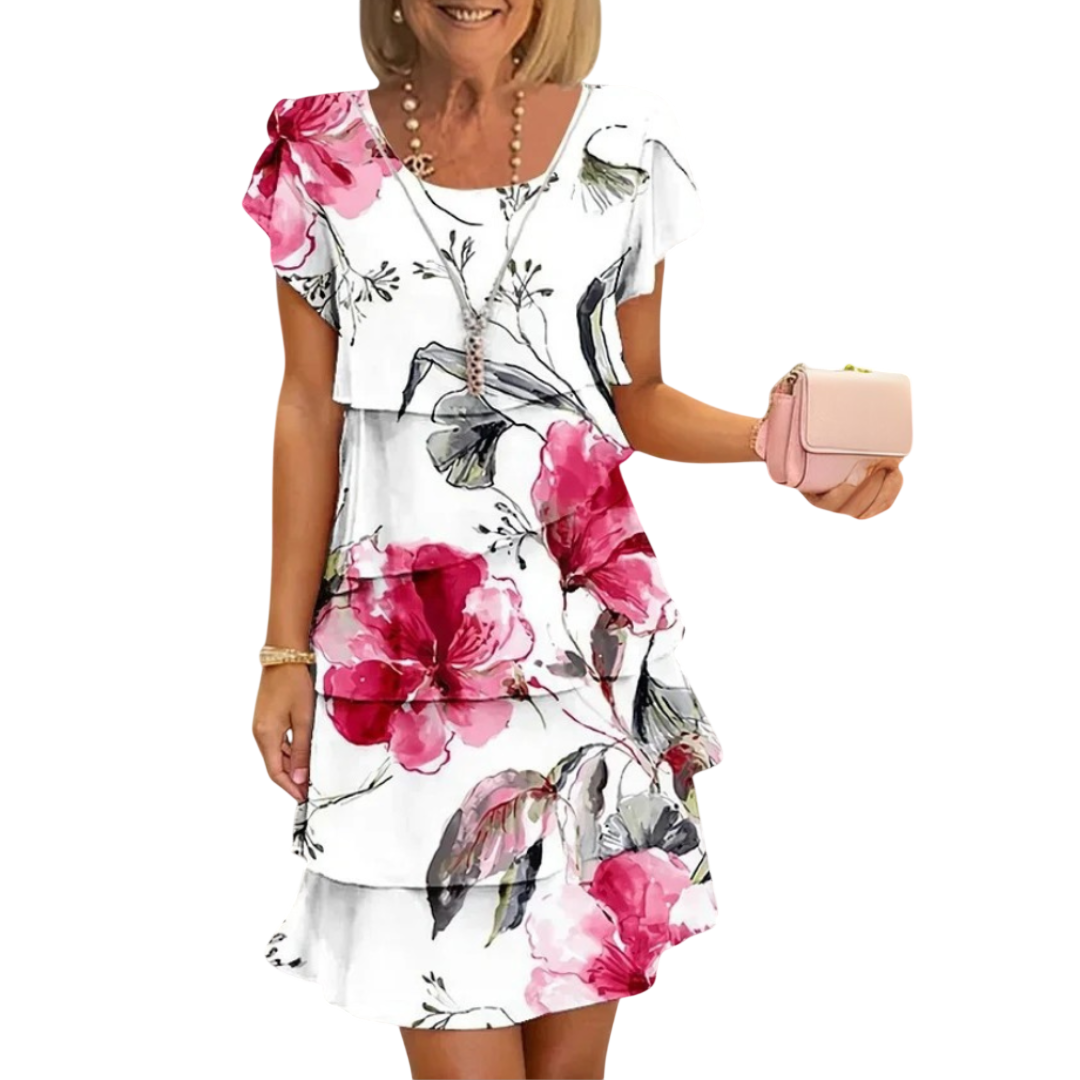 Robe confortable Emma à imprimé fleuri