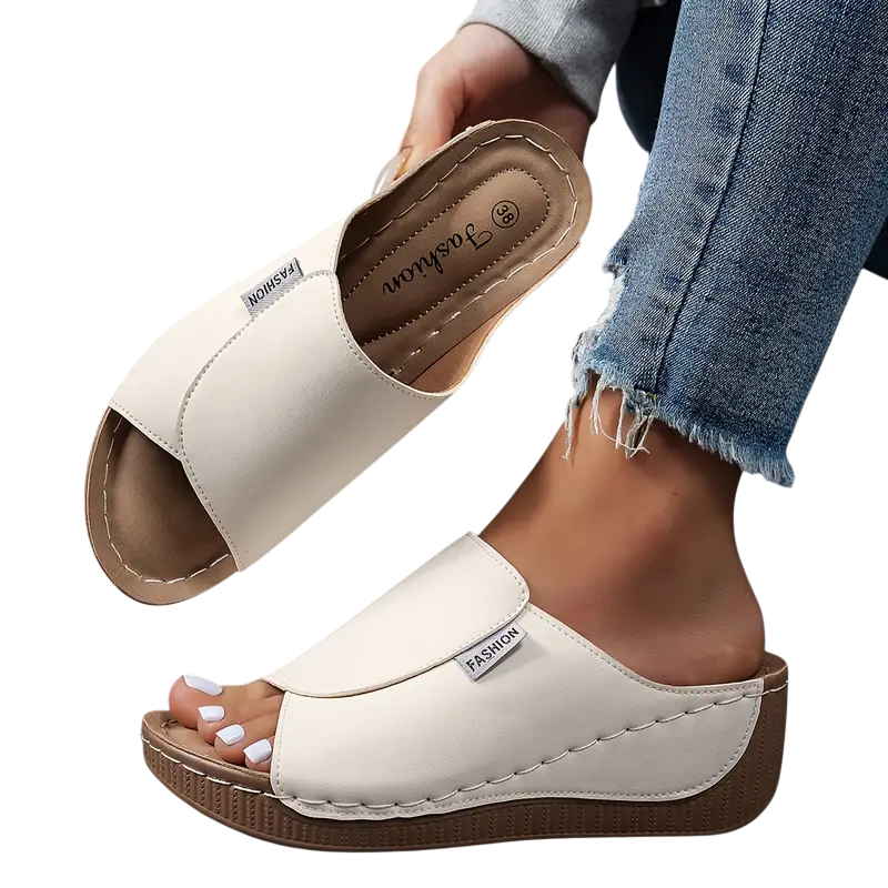 Skyla – Sandales plates confortables