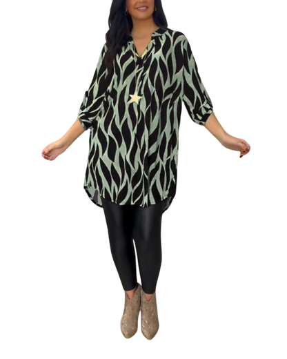 Alexandra™ | Women Printed Loose-Fit Top