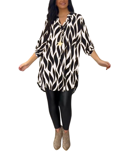 Alexandra™ | Women Printed Loose-Fit Top