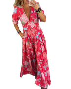 Coralina - Robe florale éclatante