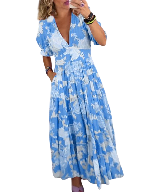 Coralina - Robe florale éclatante