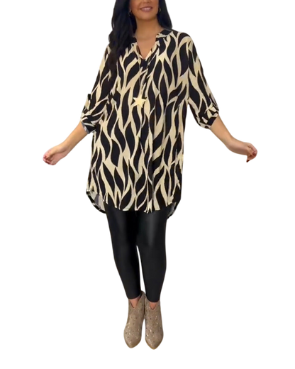 Alexandra™ | Women Printed Loose-Fit Top