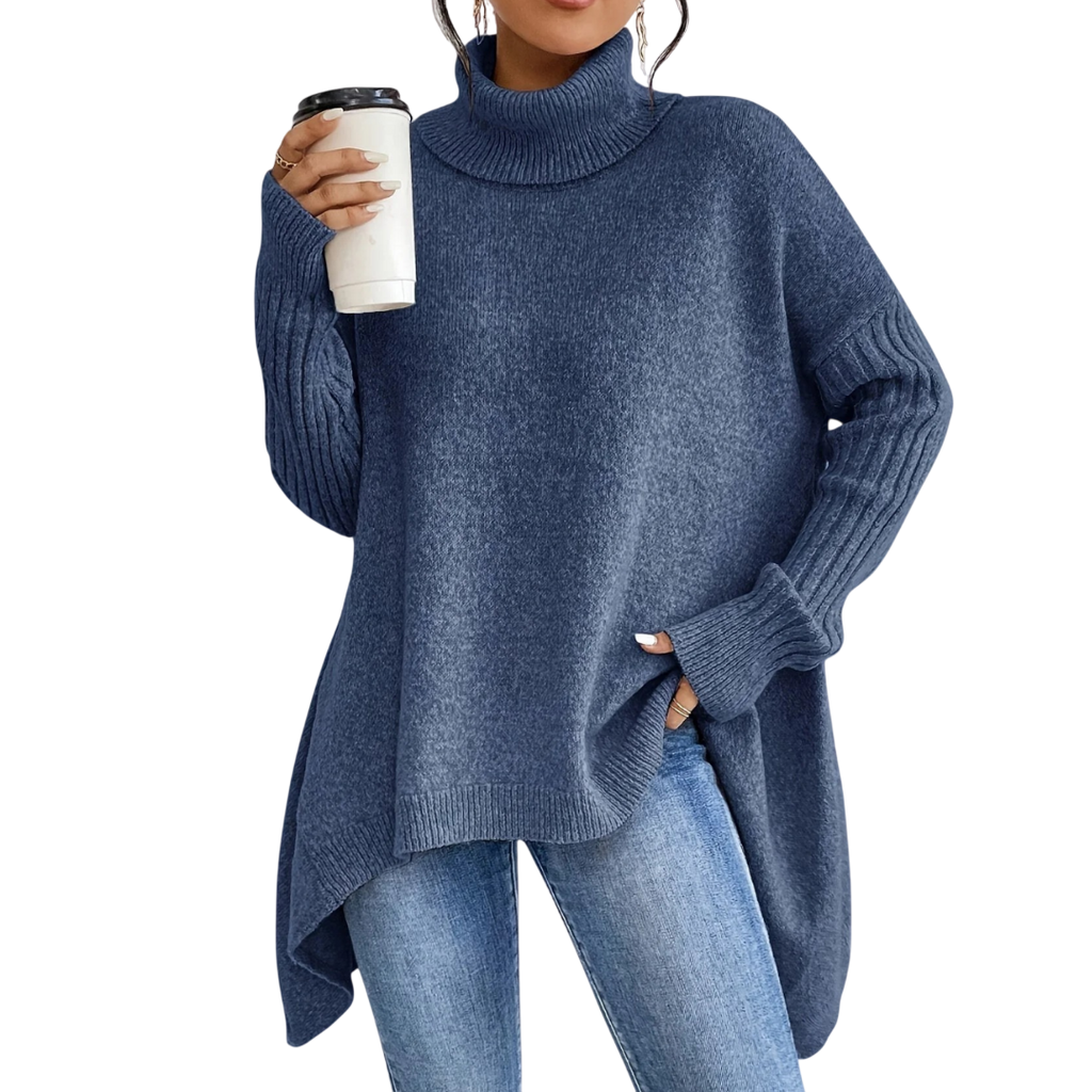 LORENA – PULL COL ROULÉ DOUILLET