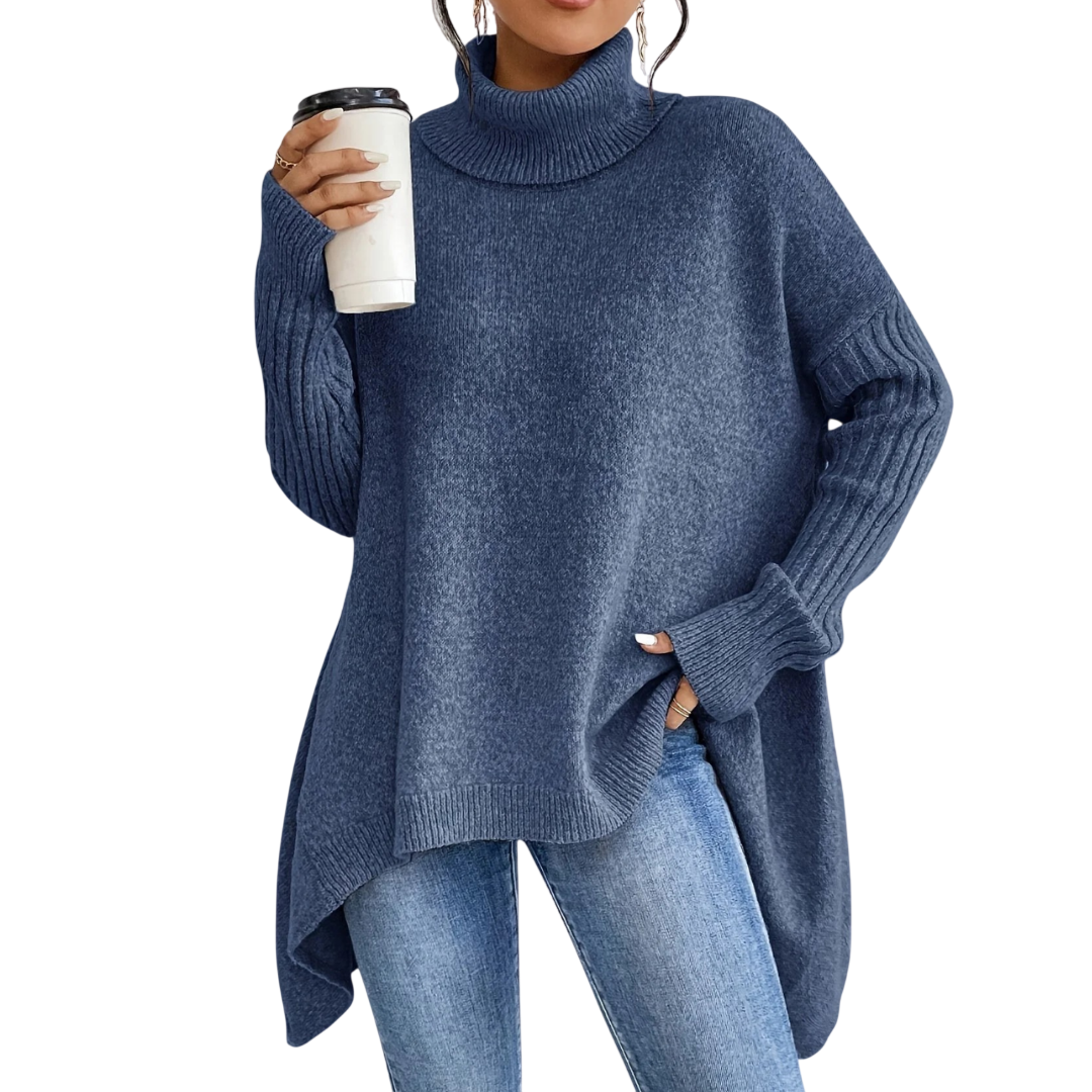 LORENA – PULL COL ROULÉ DOUILLET