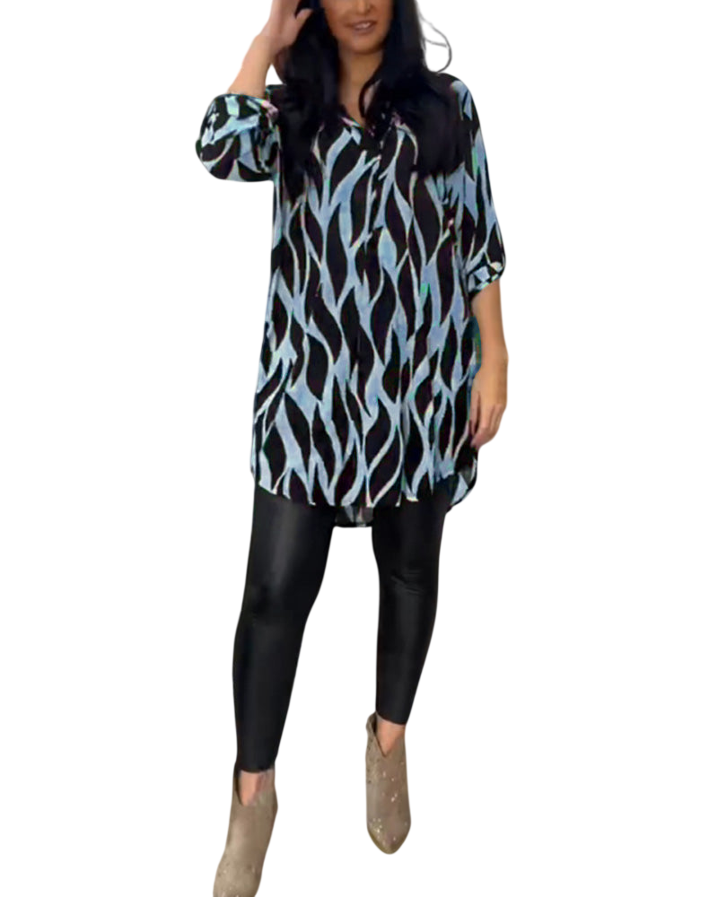 Alexandra™ | Women Printed Loose-Fit Top
