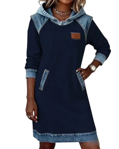 Lunariae – Casual Winter Hoodie Dress