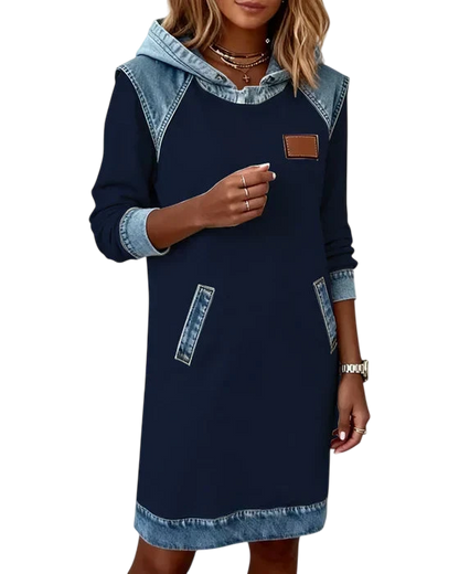 Lunariae – Casual Winter Hoodie Dress