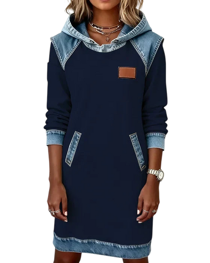 Lunariae – Casual Winter Hoodie Dress