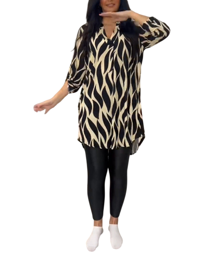 Alexandra™ | Women Printed Loose-Fit Top