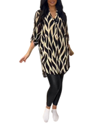 ALEXANDRA™ | Haut ample imprimé femme